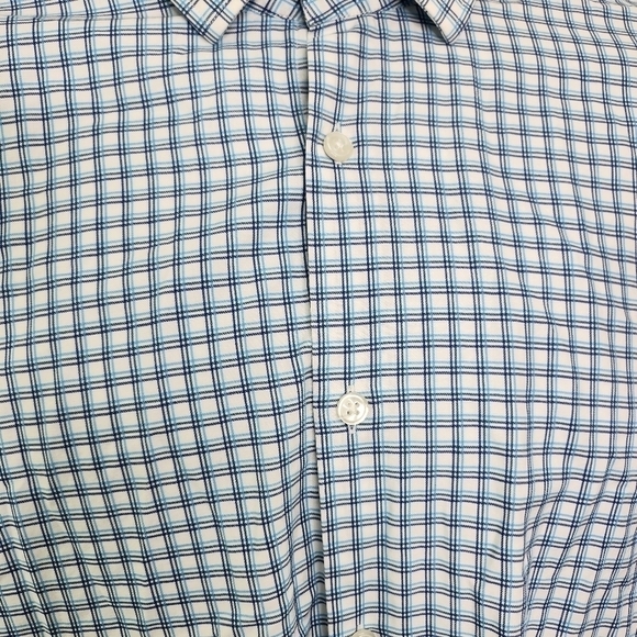 Hugo Boss Sharp Fit Long Sleeve Button Down Shirt Men Size 17 - Picture 3 of 10